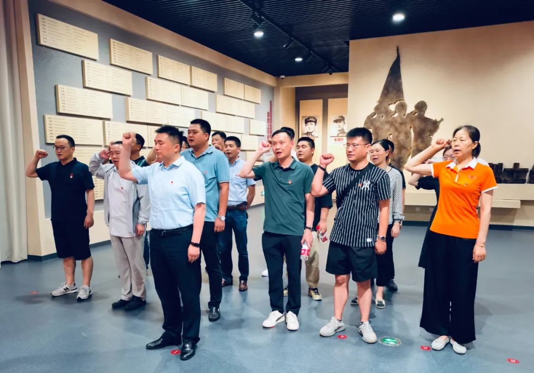 大豐東臺項目聯(lián)合黨支部開展慶“七一”活動